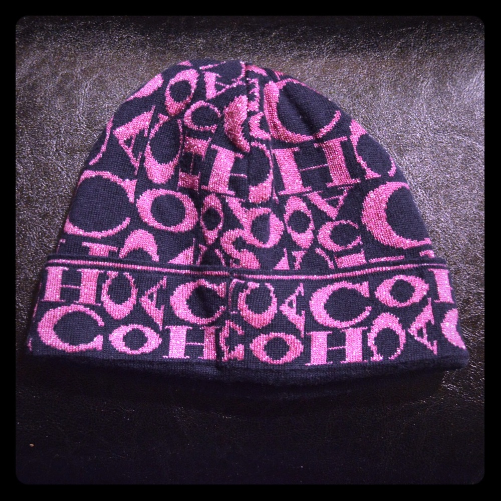Coach winter hat